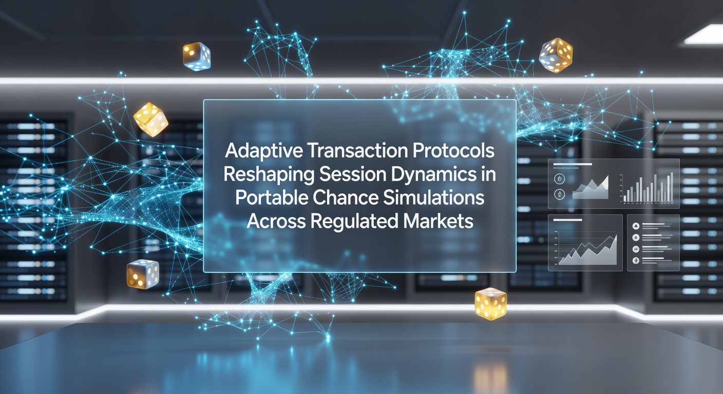 Illustration of adaptive transaction protocols in mobile gaming sessions across regulated markets