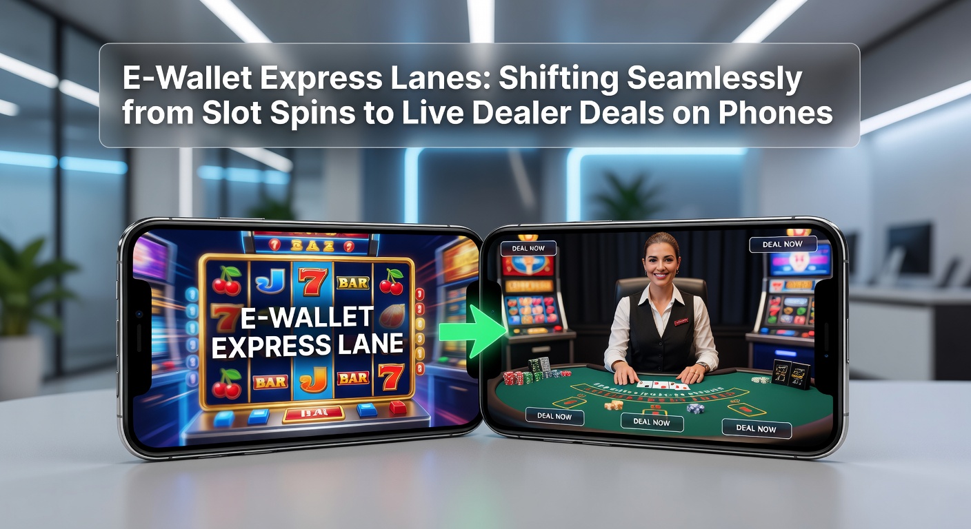 Close-up of e-wallet app on phone showing instant transfer from slot winnings to live dealer bet slip