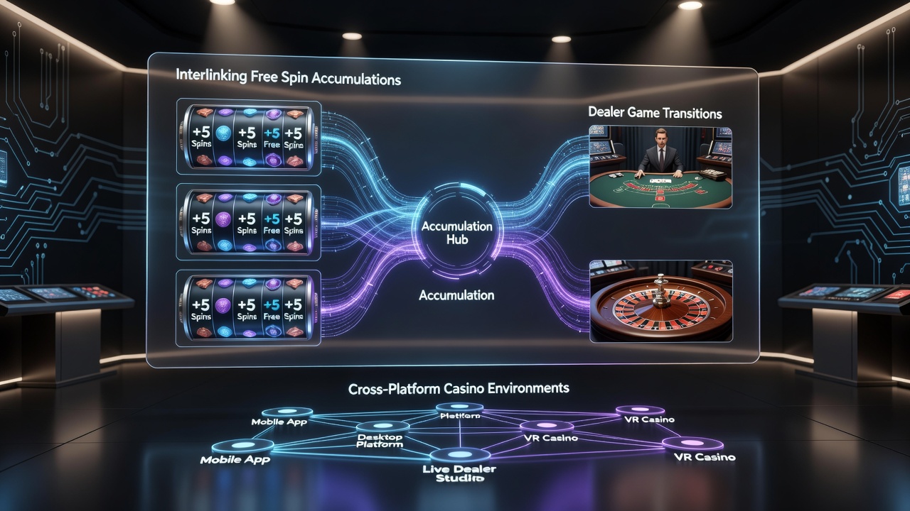 Live dealer table interface displaying accumulated free spin credits ready for conversion during a roulette session