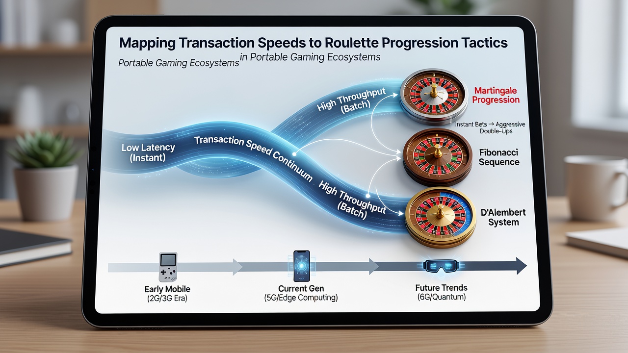 Graph illustrating transaction speed versus progression step completion rates in mobile roulette sessions